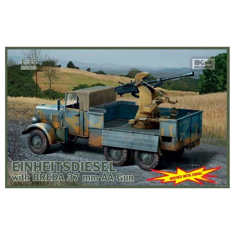 Einheitsdiesel con lama AA da 37 mm. Modelli IBG 35005