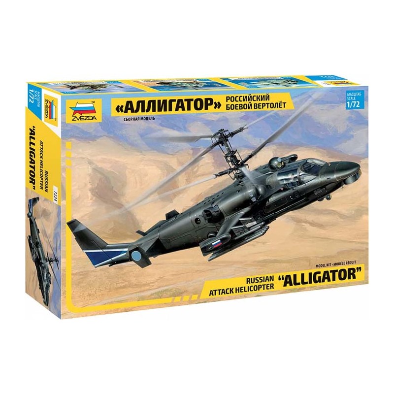 Elicottero russo "Alligator". ZVEZDA 7224
