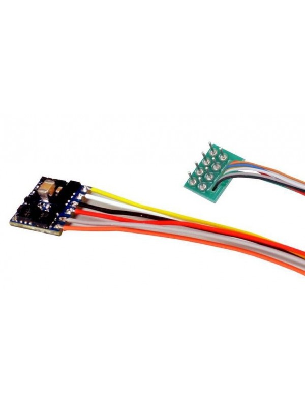 ESU 59820 LokPilot Micro V5.0 DCC a 8 poli NEM 652 con cavo