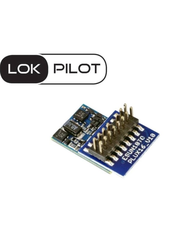 ESU 59824 LokPilot 5 micro DCC Decoder Plux 16