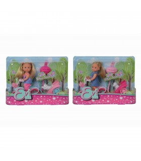 Evi Love con cucciolo su trailer - 2 asst.