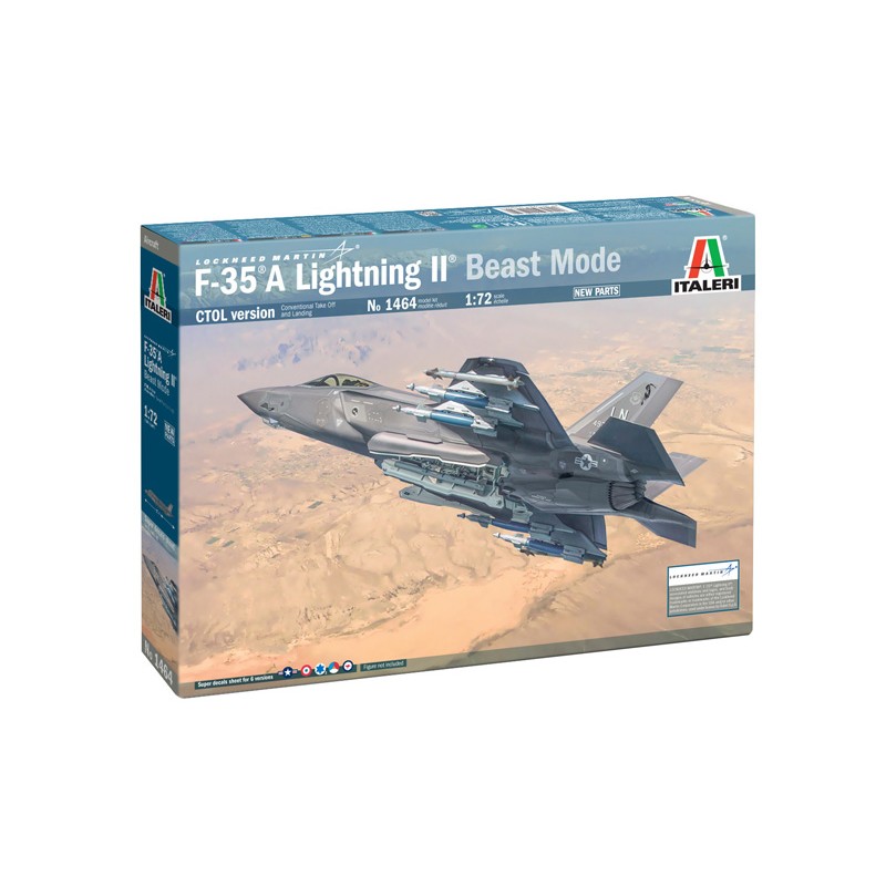 F-35A Lifhtning II CTOL. ITALERI 1464