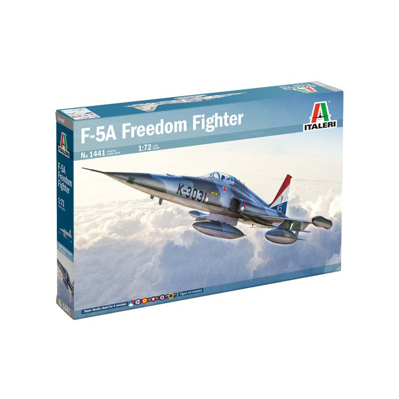 F-5A Libertà. Decalcomanie spagnole. ITALERI 1441