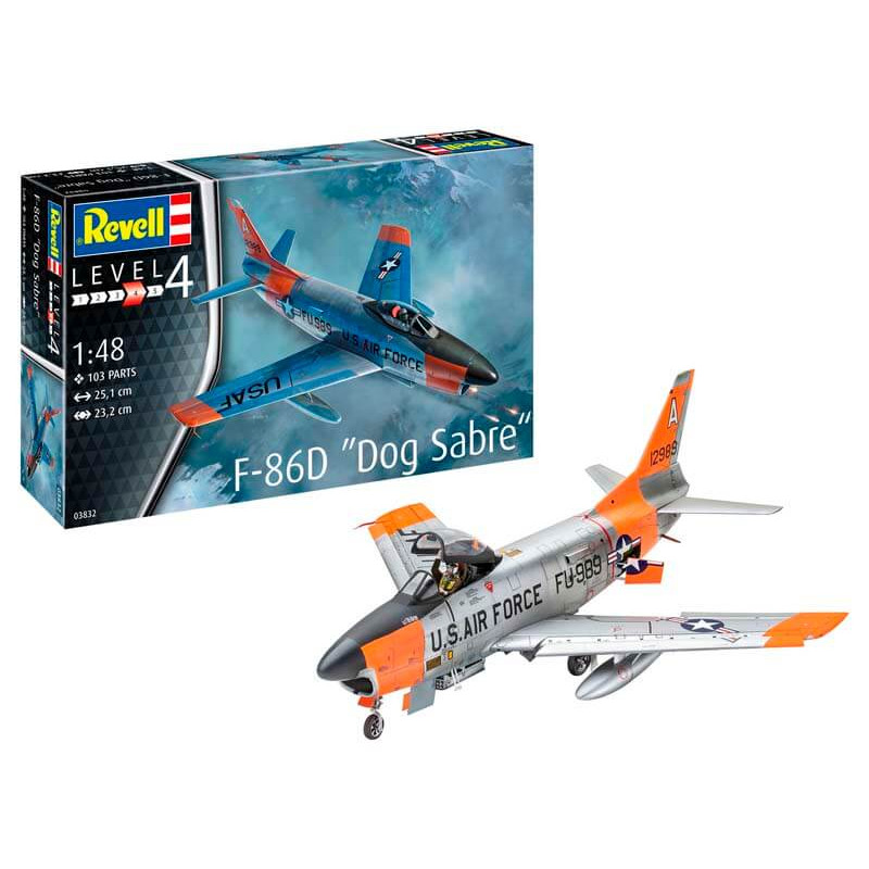 F-86D "Sciabola per cani". REVELL 03832