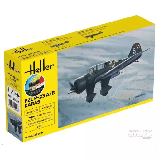 Aereo da ricognizione PZL-23 "Karas" - Heller 56247 - 1/72