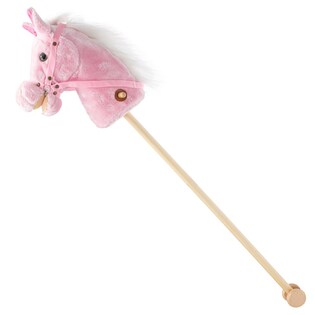 Hobby Horse con suono e ruote Rosie Baby Mix rosa