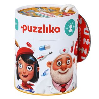 Puzzlika 13517 Professione 1 - puzzle educativo di 21 pezzi