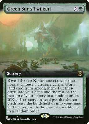 Green Sun's Twilight Phyrexia: All Will Be One      Foil