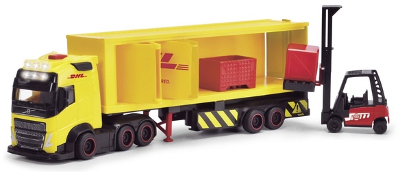 DHL Camioncino Volvo FH 16 con carrello elevatore 35 cm