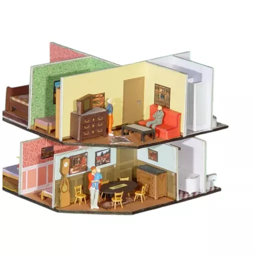 Murs et Cloisons (habitats) (à découper) - Régions et Compagnies AME001 - HO 1/87