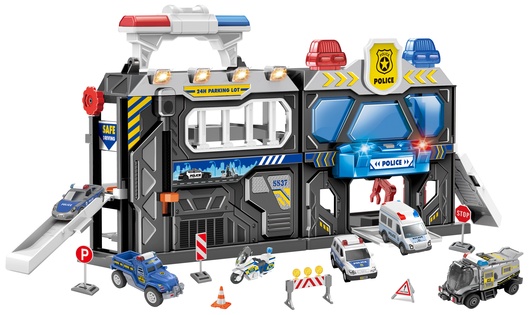 Stazione di polizia portatile 56x18x23 cm