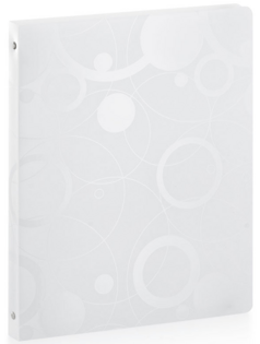 Cartella PP A4 4 cr. Bianco e nero