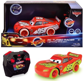 RC Auto Saetta McQueen Turbo Glow Racers 1:24