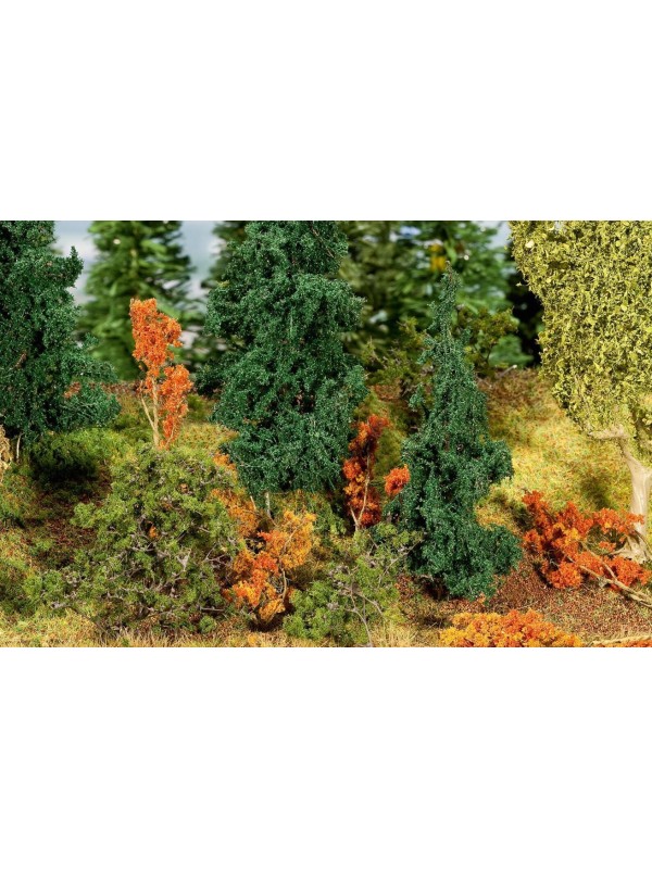 FALLER 181255 Alberi/cespugli adatti per sottobosco (altezza ca. 40 - 80 mm)