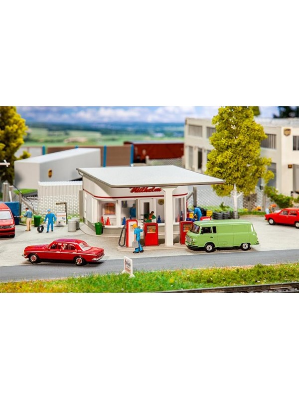 FALLER 130590 Scala HO Stazione di rifornimento benzina anni 50