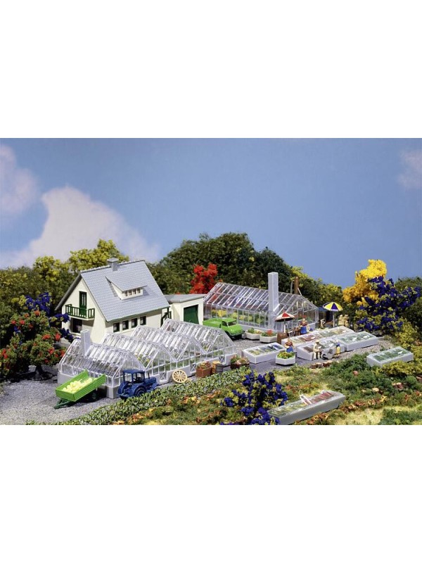 FALLER 232543 Scala N Hobby - Centro di giardinaggio con serre