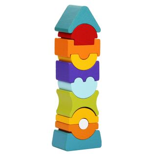 CUBIKA 12862 Balance tower IX - puzzle in legno di 11 parti