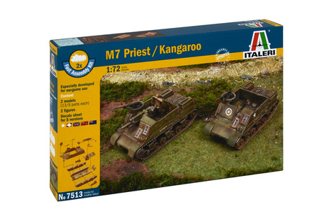 Fast Assembly militare 7513 - M7 PRIEST / KANGAROO (1:72)