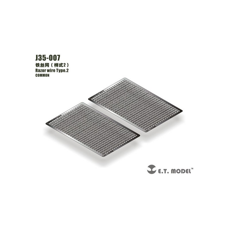 Fotoincisione: filo di tipo 2. E.T. MODEL J35-007