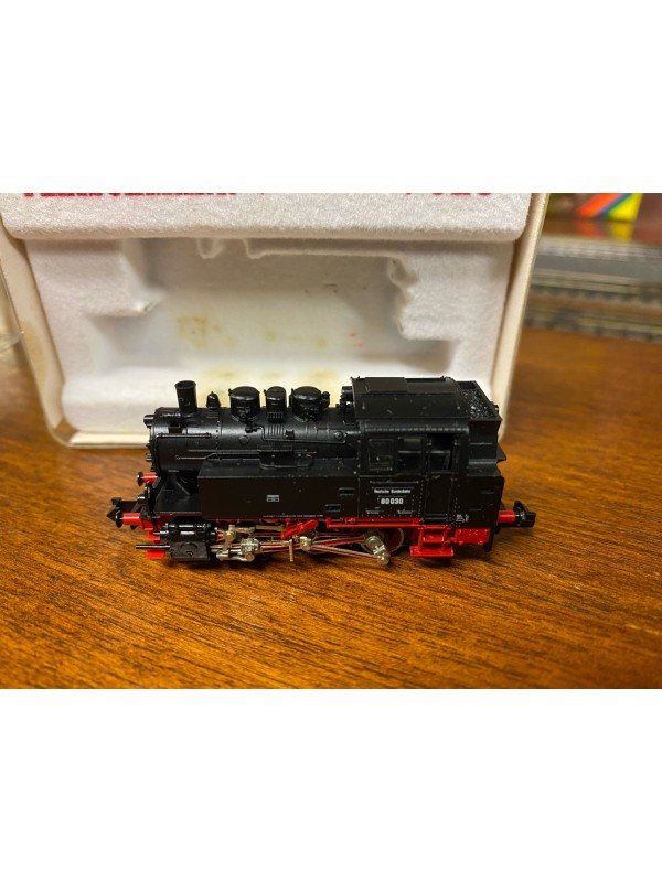 FLEISCHMANN 7025U Scala N Locomotiva a vapore DB 80030