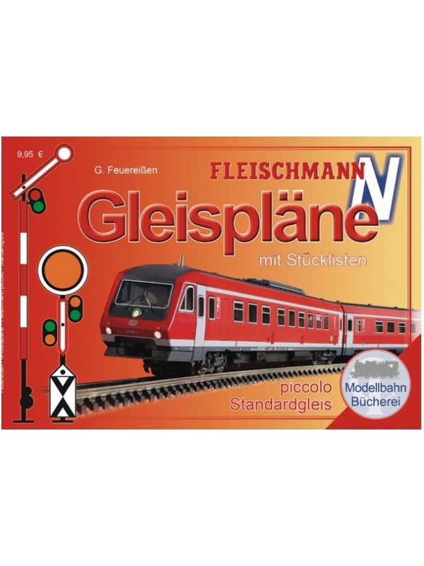 FLEISCHMANN 81399 Scala N Libro dei tracciati ferroviari binari FLEISCHMANN N