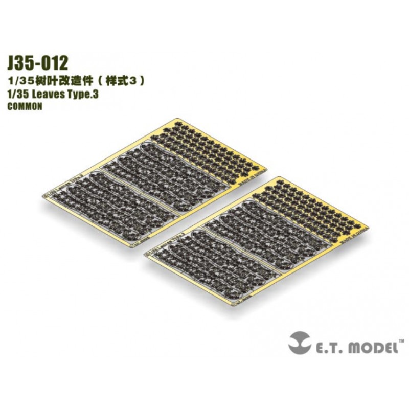 Fotoincisione: Digitare i fogli.3. E.T. MODEL J35-012