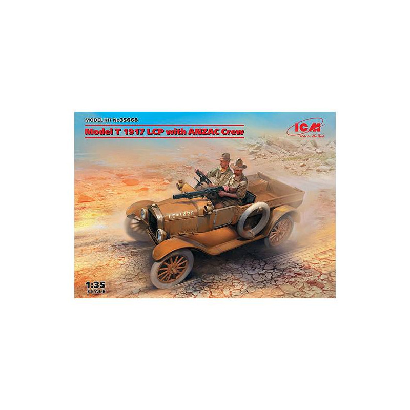 Ford T 1917 con equipaggio. ICM 35668
