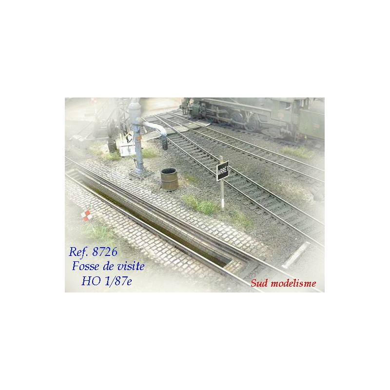 Fossa di manutenzione. PN SUD MODELISME 8726