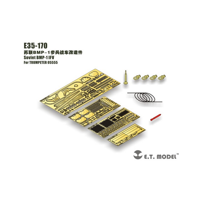 Fotoincisione: IFV sovietico BMP-1. E.T. MODEL E35-170