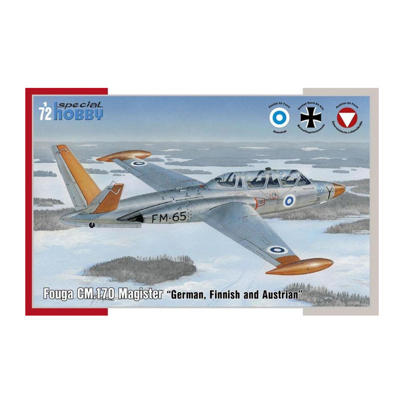 Fouga CM.170 Magister. SPECIAL HOBBY SH72373