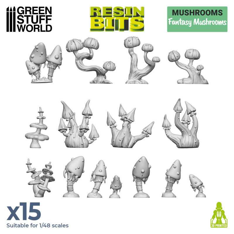 Funghi fantasy. GREEN STUFF WORLD 511221
