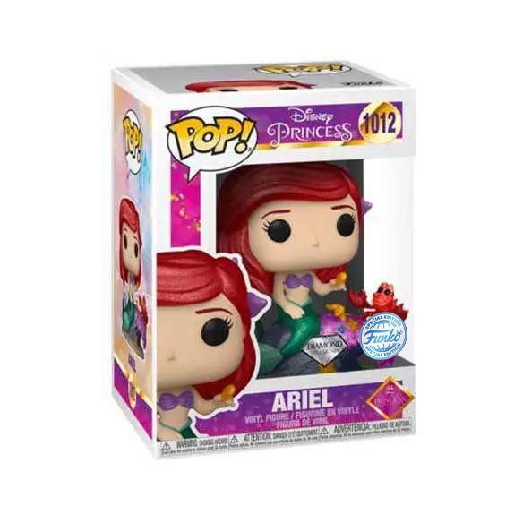 Funko Pop 1012 - Ariel - Disney Princess (Diamond Collection) (Special Edition)