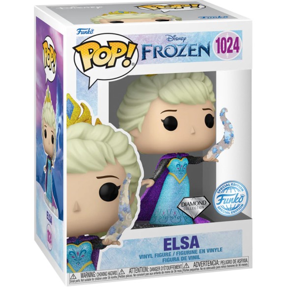 Funko Pop 1024 - Elsa - Frozen (Diamond Collection) (Special Edition)