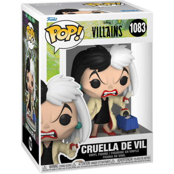 Funko Pop 1083 - Cruella De Vil - Disney Villains