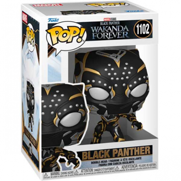 Funko Pop 1102 - Black Panther - Black Panther: Wakanda Forever