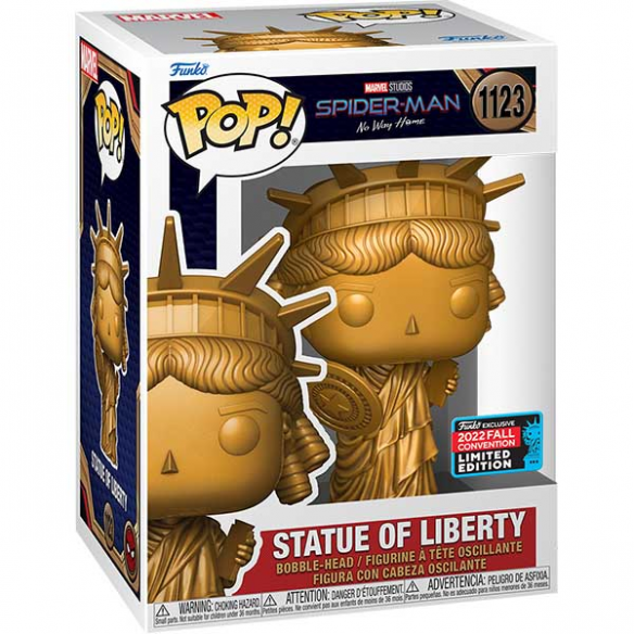 Funko Pop 1123 - Statue of Liberty  - Spider-Man: No Way Home (Fall Convention 2022 Limited Edition)