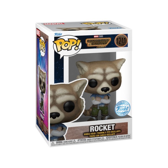 Funko Pop 1211 - Rocket - Guardians of the Galaxy: Volume 3 (Special Edition)