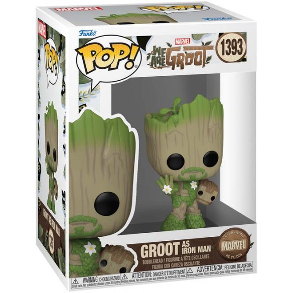 Funko Pop 1393 - Groot as Iron Man - We Are Groot