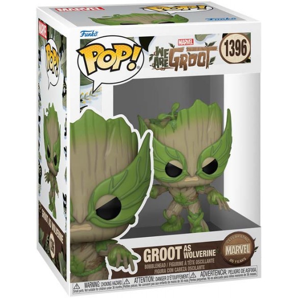 Funko Pop 1396 - Groot as Wolverine - We Are Groot