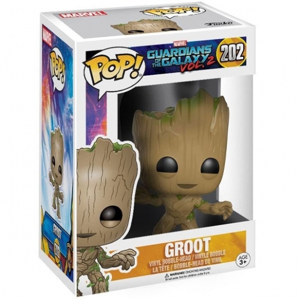Funko Pop 202 - Groot - Guardians of the Galaxy Vol.2