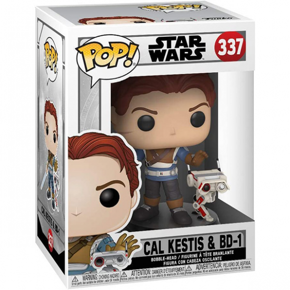 Funko Pop 337 - Cal Kestis & BD-1 - Star Wars