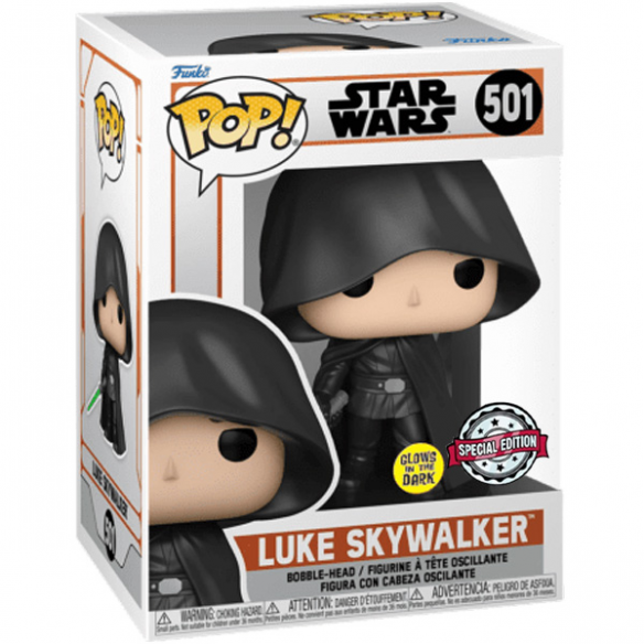 Funko Pop 501 - Luke Skywalker - Star Wars (Glows in the Dark) (Special Edition)