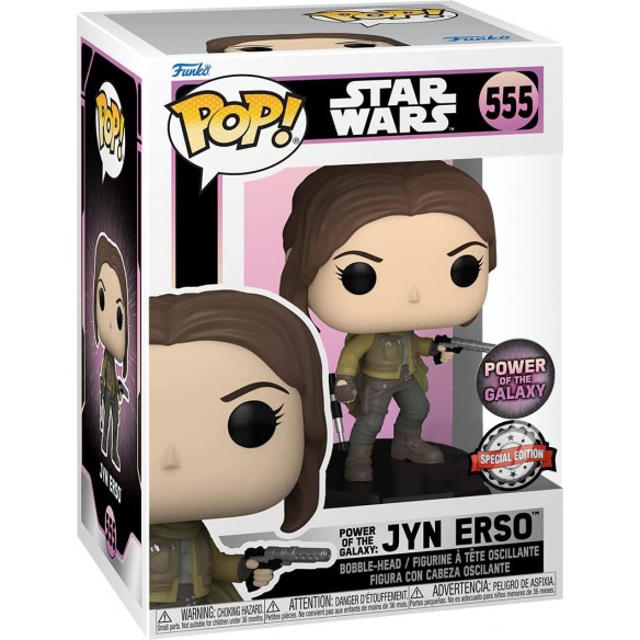 Funko Pop 555 - Power of the Galaxy: Jyn Erso - Star Wars (Special Edition)