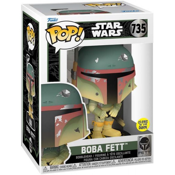 Funko Pop 735 - Boba Fett - Star Wars (Glows in the Dark)