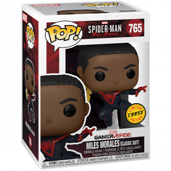 Funko Pop 765 - Miles Morales (Classic Suit) - Spider-Man Miles Morales (Chase)