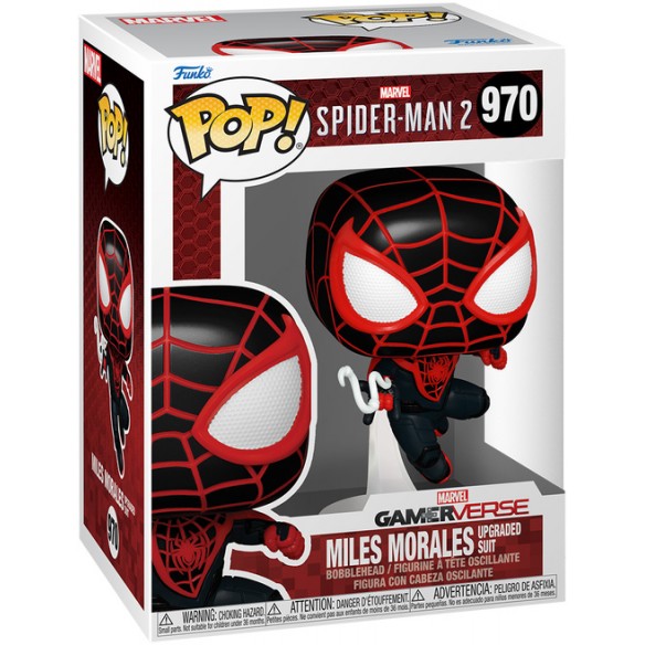 Funko Pop 970 - Miles Morales Upgraded Suit - Spider-Man 2