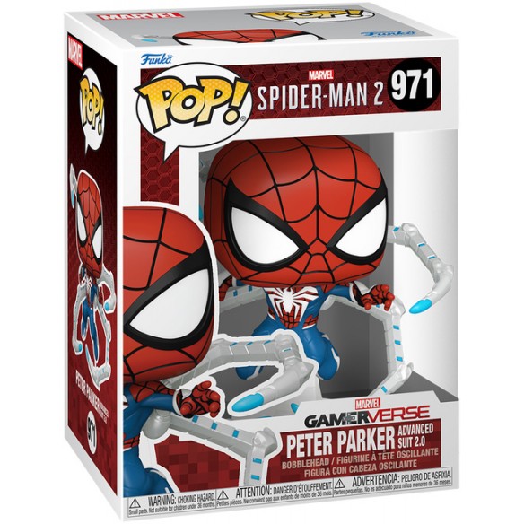 Funko Pop 971 - Peter Parker Advanced Suit 2.0 - Spider-Man 2