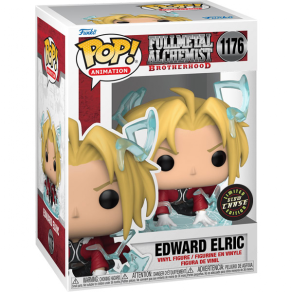 Funko Pop Animation 1176 - Edward Elric - Fullmetal Alchemist Brotherhood (Limited Glow Chase Edition)