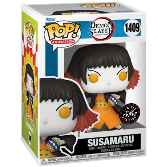 Funko Pop Animation 1409 - Susamaru - Demon Slayer (Limited Glow Chase Edition)