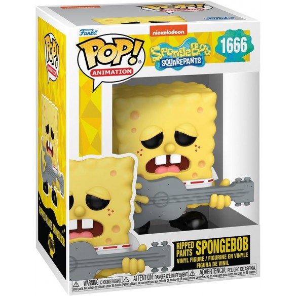 Funko Pop Animation 1666 - Ripped Pants Spongebob - Spongebob Squarepants